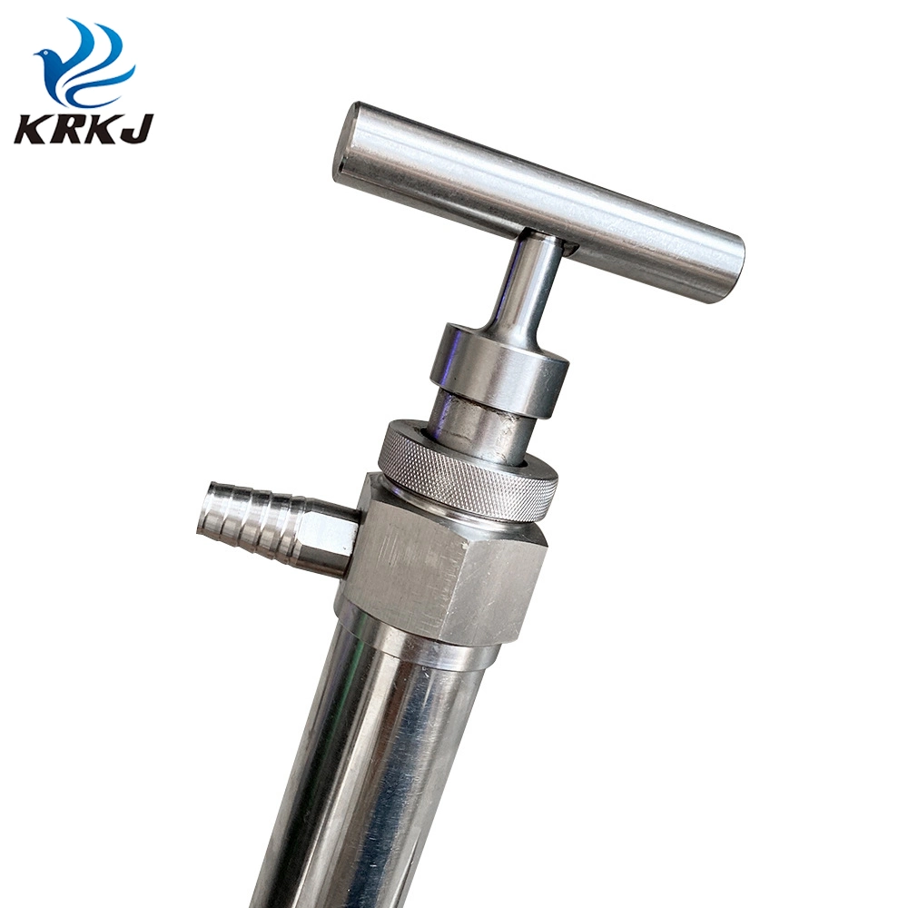 Stainless Steel Material Fluid Dosing Infusion Feeding Device for Cow Stomach