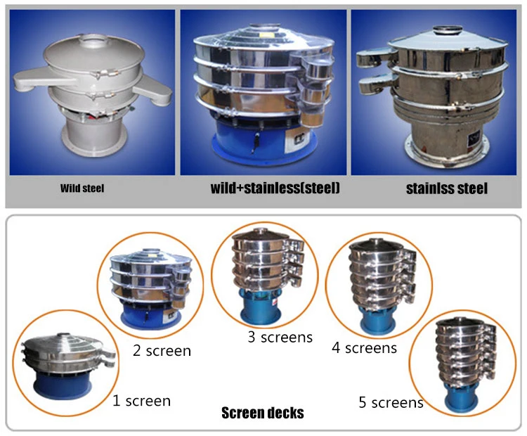 Multi Layer Barite Powder Vibration Sifter Separator