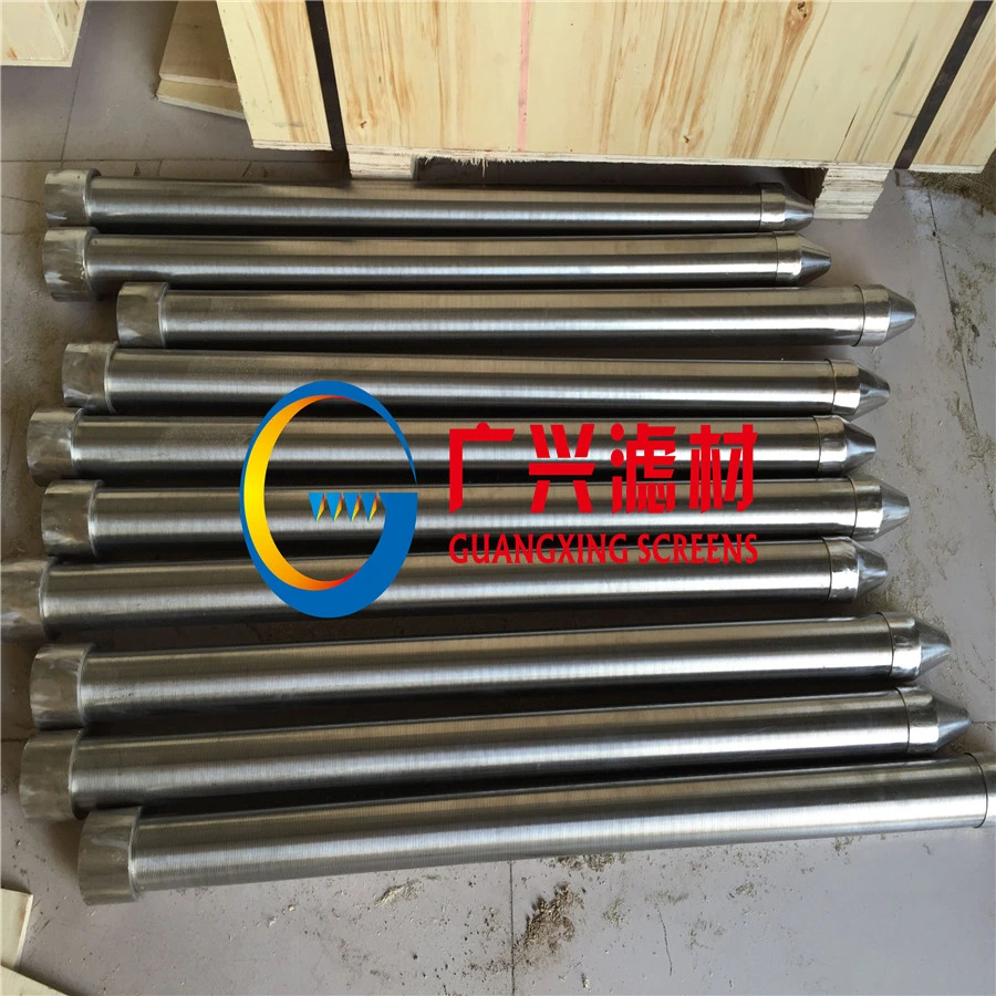 China Manufacturer Wellpoint Spear Filter Screen Tube for Dewatering