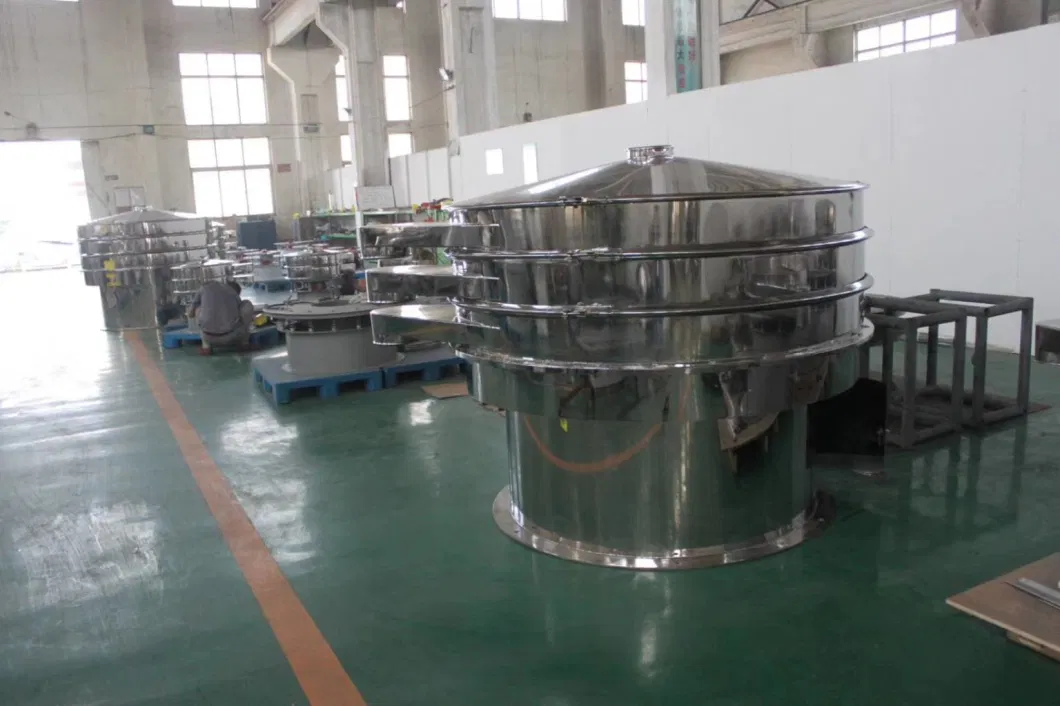 Portable Mobile Filter Powder Vibration Screen separator Sieving Machine