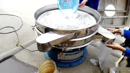식물성 기름 불순물 여과용 진동 필터 기계
