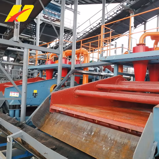 모래세척장 탈수스크린