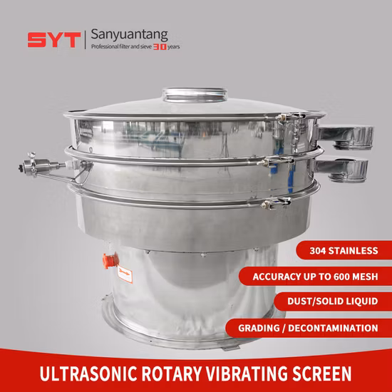 체질 기계 초음파 진동 분리기 진동 미세 분말