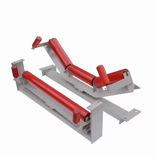 농업기계 이송시스템의 반송 및 반송 아이들러